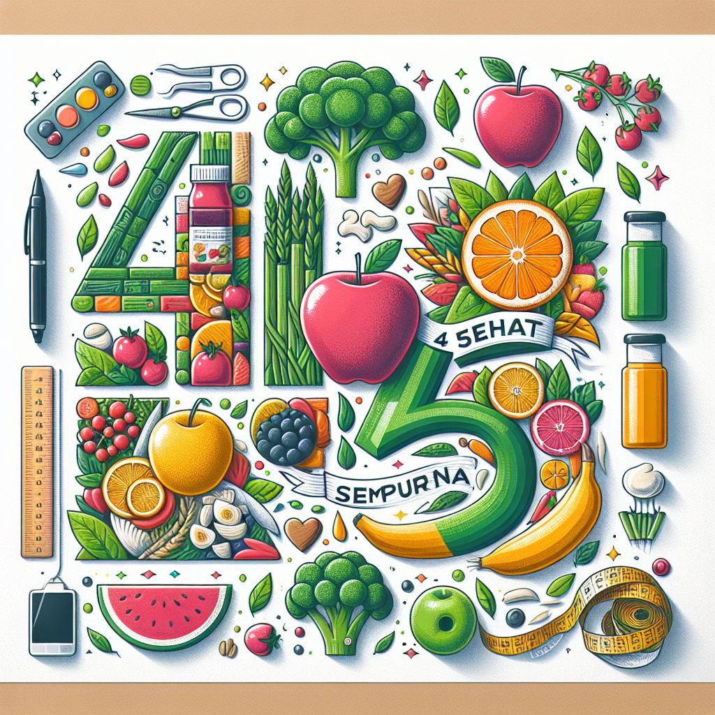Kreasi Menarik Gambar Makanan 4 Sehat 5 Sempurna untuk Lifestyle Sehatmu