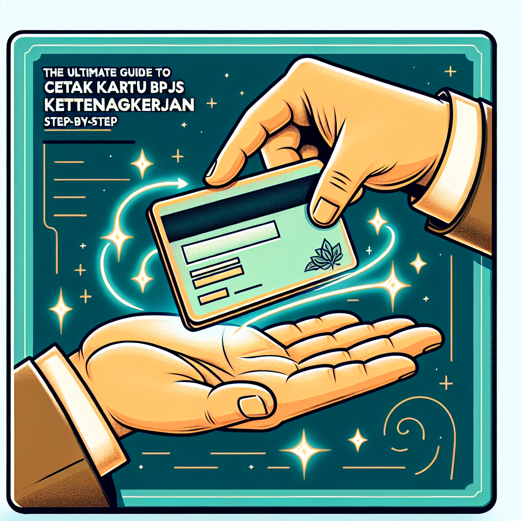 The Ultimate Guide to Cetak Kartu BPJS Ketenagakerjaan: Step-by-Step